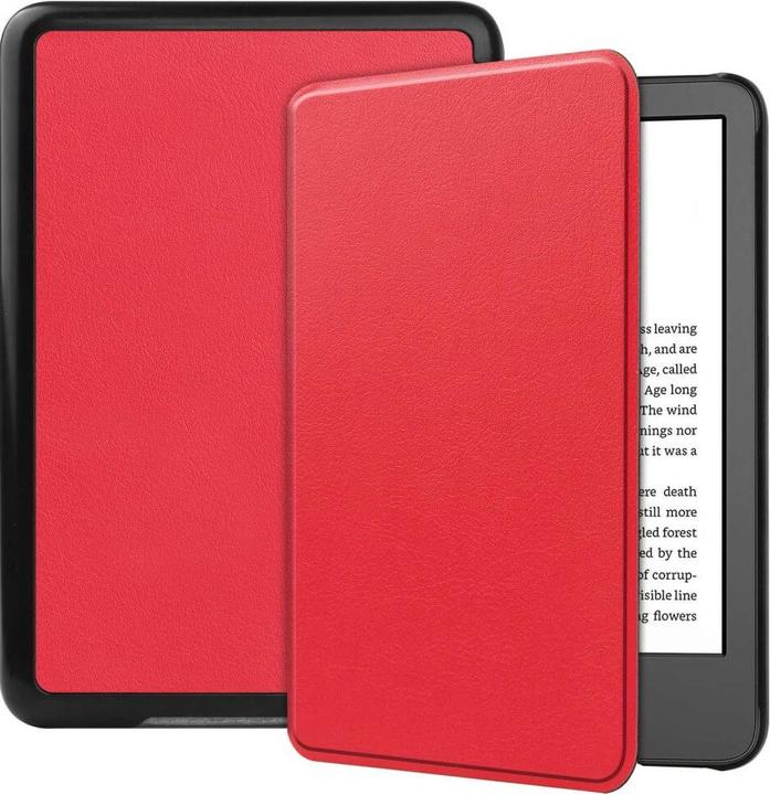 Cover-Discount Kindle 2022 (6.0 / 11.Gen.) - Protective Cover Case red (Kindle)