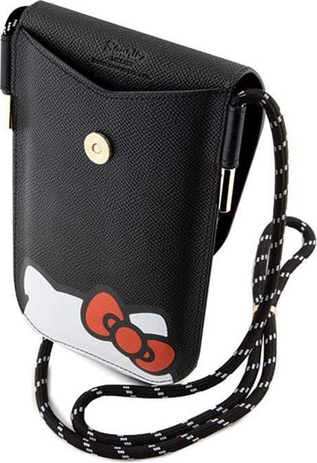 Produktbild Hello Kitty Torebka HKOWBPSCKEK czarny/black Leather Hiding Kitty Cord