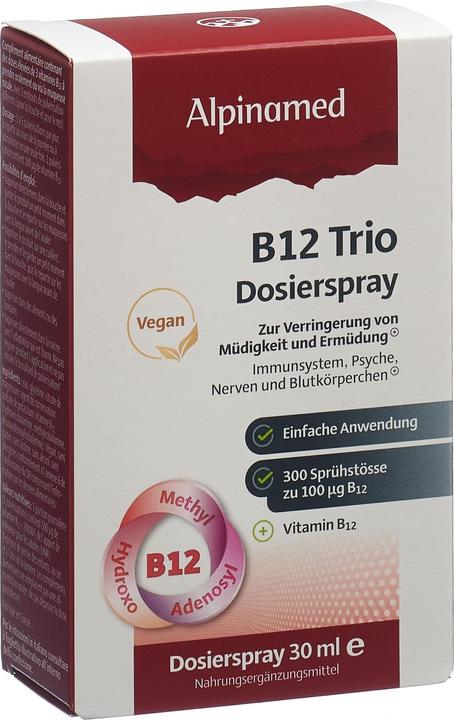 Immagine prodotto Alpinamed Trio B12 (1 Pezzo/i, Getto vaporizzato, 120 g)