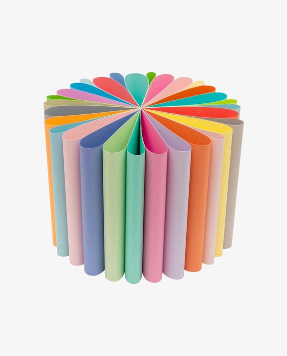 Image du produit Rico Design Papier de construction 1 bloc de 30 feuilles, couleurs pastel (180 g/m², 1 x)