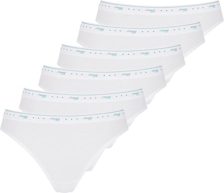 Produktbild Sloggi 6er Pack 24/7 100 Tai-Slip (44, XXL, 6er Pack)
