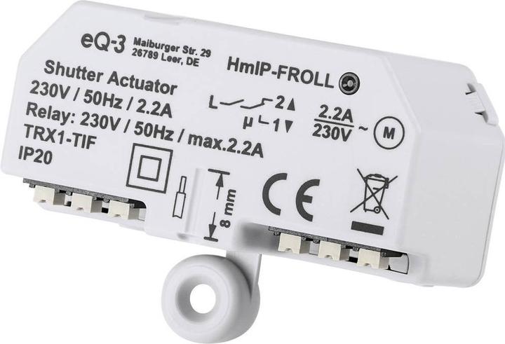 Actual product image Homematic IP Set of 3 UP shutter actuators (Shutter actuator)