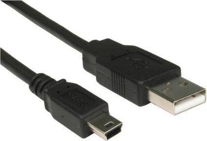 Actual product image Cables Direct CDL 1m USB2.0 A - MINI B UL (1 m, USB 2.0)