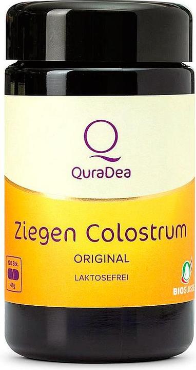 Produktbild Quradea Ziegen Colostrum Original Kapsel Bio pasteurisiert (120 Stück, Kapseln, 214 g)