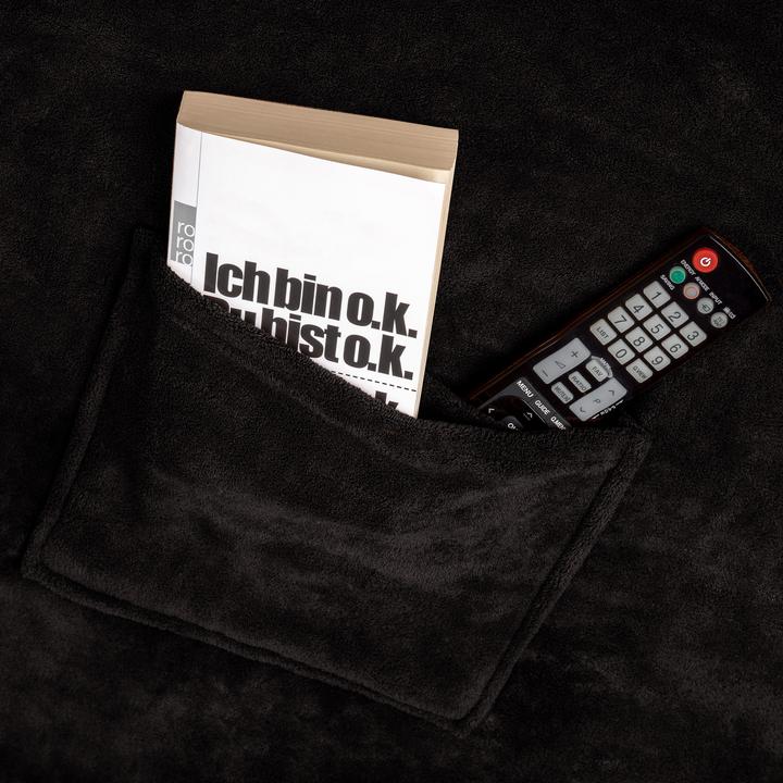Produktbild tectake Kuscheldecke mit Ärmeln (200 x 170 cm)