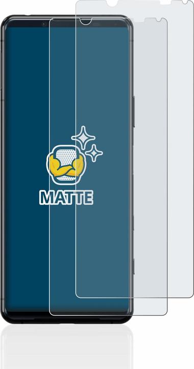 Actual product image BROTECT Anti-glare screen protector matt (2 Piece, Sony Xperia 5 II)