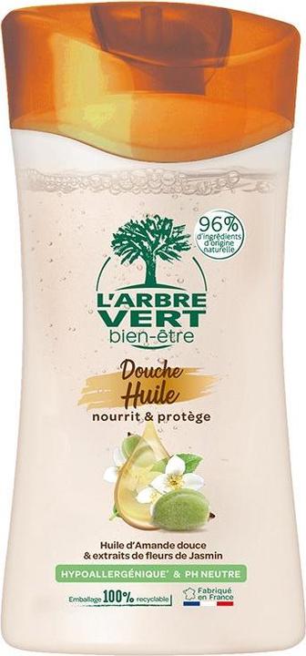 Actual product image L'arbre vert Shower Oil Sweet Almond French Oil (250 ml)