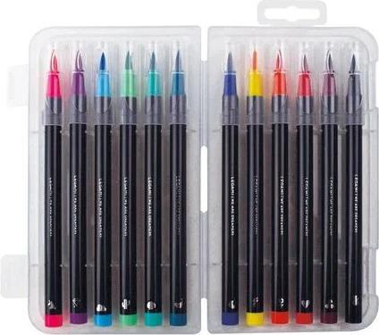 Actual product image Legami Felt-tip brush markers 12 set (Multicoloured, 12 x)