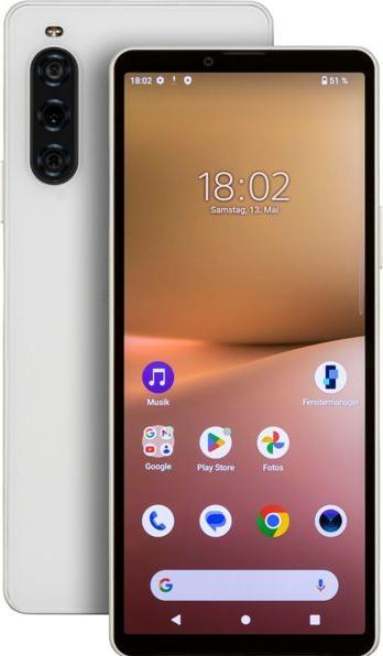 Image du produit Sony Xperia 10 V (128 Go, Blanc, 6.10", SIM + eSIM, 48 Mpx, 5G)