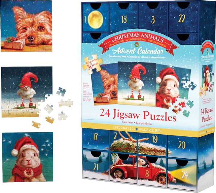 Eurographics Puzzle - Christmas animals