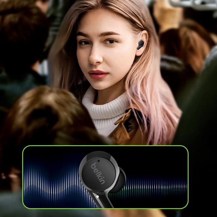Actual product image Belkin Soundform Rise (NC, 31 h, Wireless)