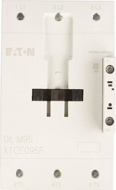 Image du produit Eaton DILM95 230V50Hz 240V60Hz 239480 Contacteur de puissance 3p 45kW 400V AC3 23948