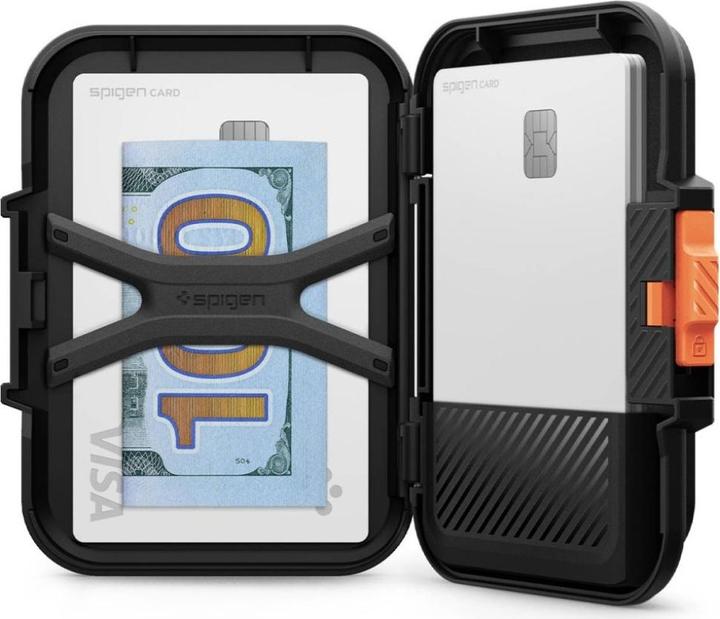 Produktbild Spigen iPhone Lock Fit Wallet with MagSafe - black