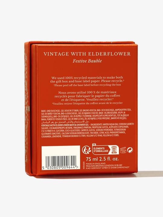 Produktbild Molton Brown Bath Body Vintage Elderfl Bauble 75 ml (Körperpflegeset)