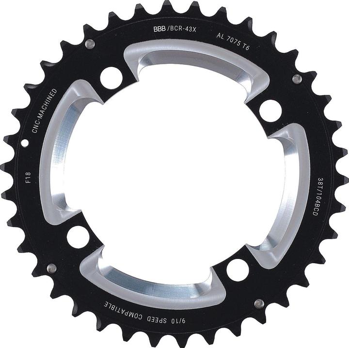 Produktbild BBB Chainrings "MTBgear" 2x10 sram X, 40T/104 (28)