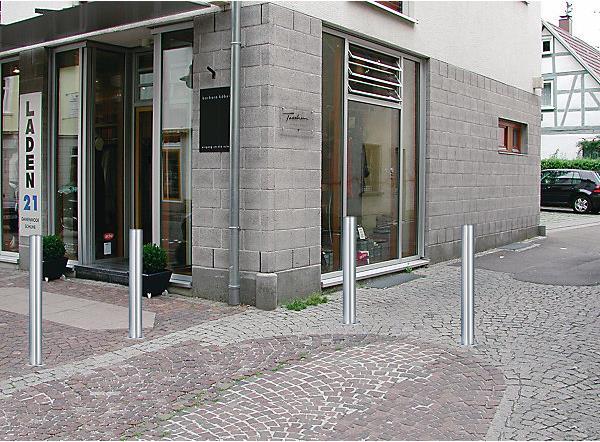 Actual product image kaiserkraft Stainless steel barrier post