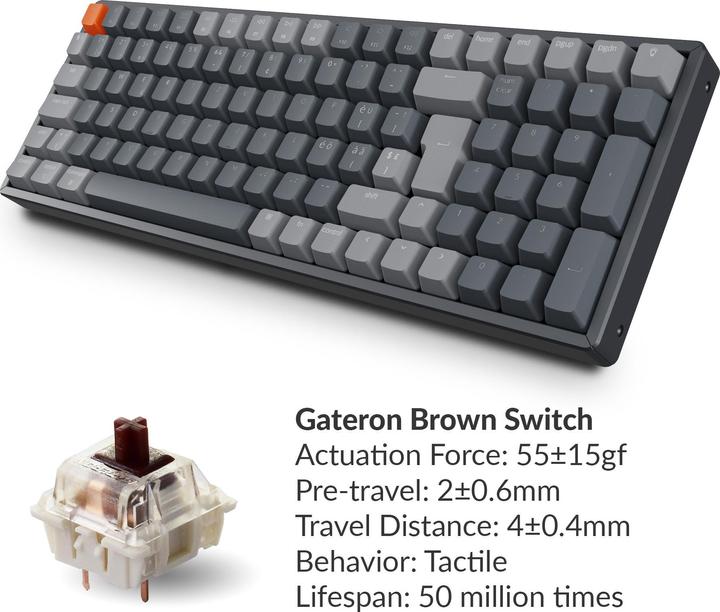 Actual product image Keychron K4 (CH, Cable, Wireless)