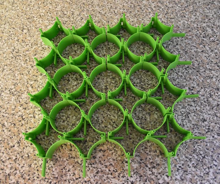 Image du produit Froli Porte-tout, set de 16 pièces, vert