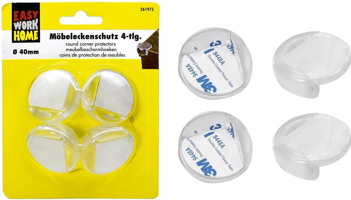 Immagine prodotto Easy Work EW 4 angoli di protezione per mobili, trasp. (4 Pezzo/i)