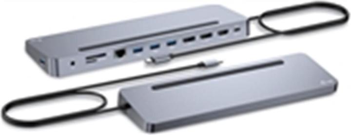 i-tec USB-C Metal Ergonomic (USB-C, 11 Ports)