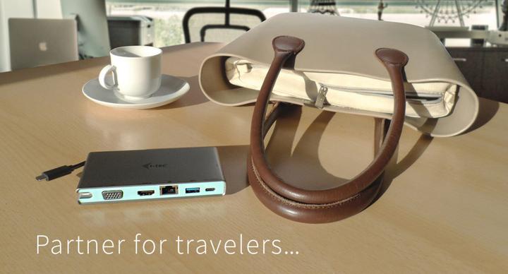 Produktbild i-tec USB-C 4K Travel Dock (USB-A, USB-C, 2 Ports)