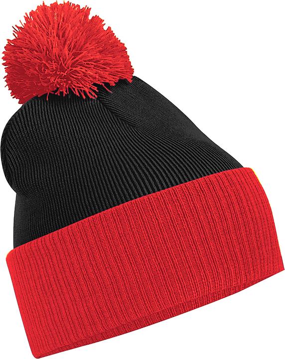 Beechfield Mütze Snowstar 2 farbig (One Size)