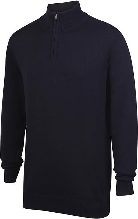 Produktbild Henbury 14 Zip Langarm Pullover (3XL)
