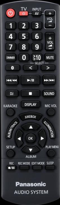 Actual product image Panasonic SC-AKX710E-K (Wi-Fi, CD player, 1x 2000 W)