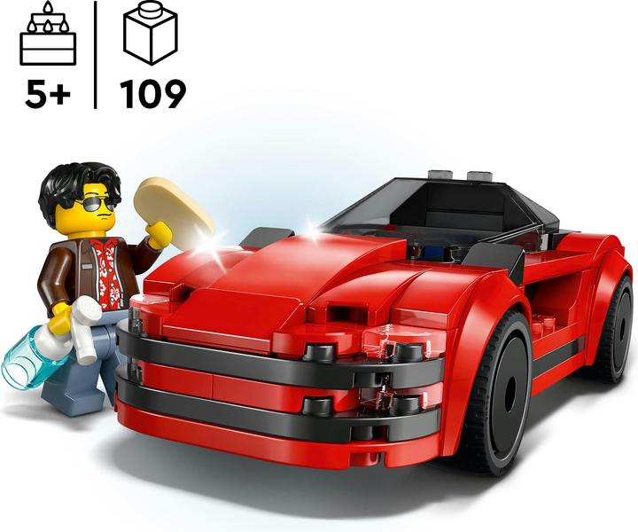 Actual product image LEGO Roter Sportwagen (60448, LEGO City)