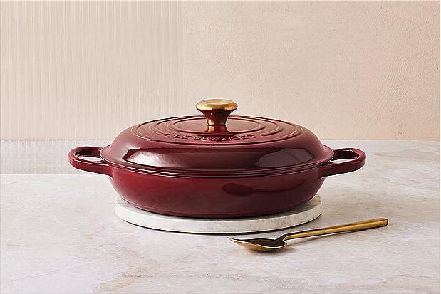 Produktbild Le Creuset Gourmet-Profitopf (30 cm, Bräter + Schmortopf, Gusseisen)