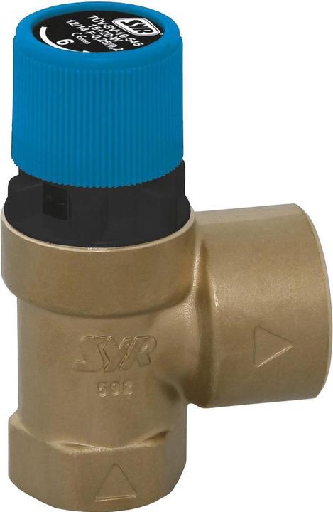 Actual product image Magni SYR Syrobloc safety valve 6 bar, 1/2"