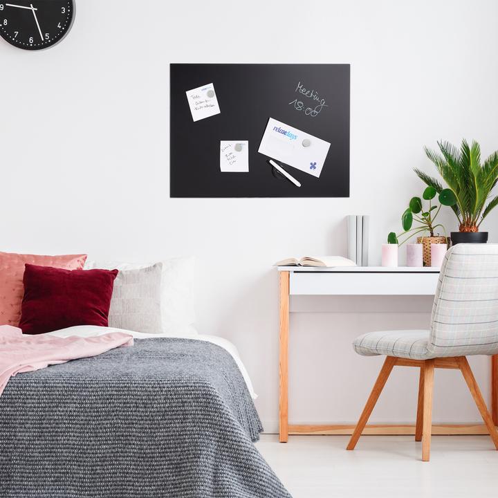 Actual product image Relaxdays Magnetic board (Magnet board, 100 x 60 cm)