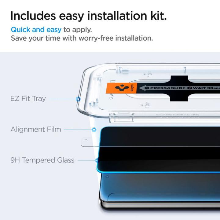 Immagine prodotto Spigen GLAS.tR EZ Fit (2 Pezzo/i, Samsung Galaxy S24+)