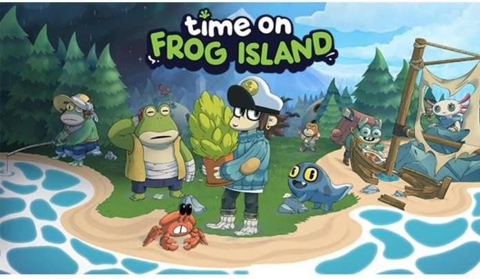 Produktbild Just for Games Time on Frog Island (PS4)