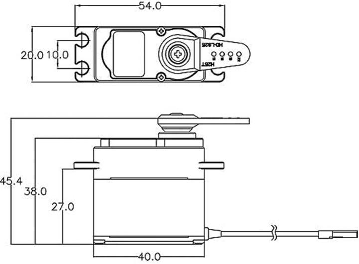 Produktbild Hitec Standard-Servo D951TW Digital-