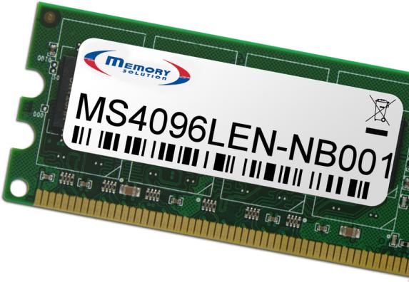 Image du produit Memorysolution Mémoire (G710, Z710, 1 x 4GB)