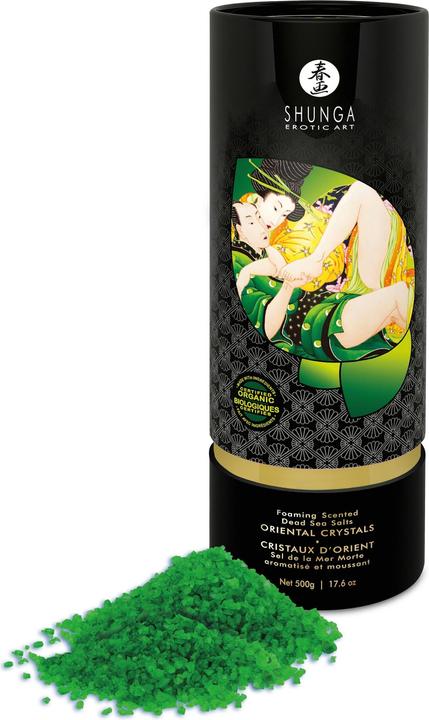 Actual product image Shunga Oriental Crystals Bath Salts Lotus Flower 500 gram (Bath pearls)