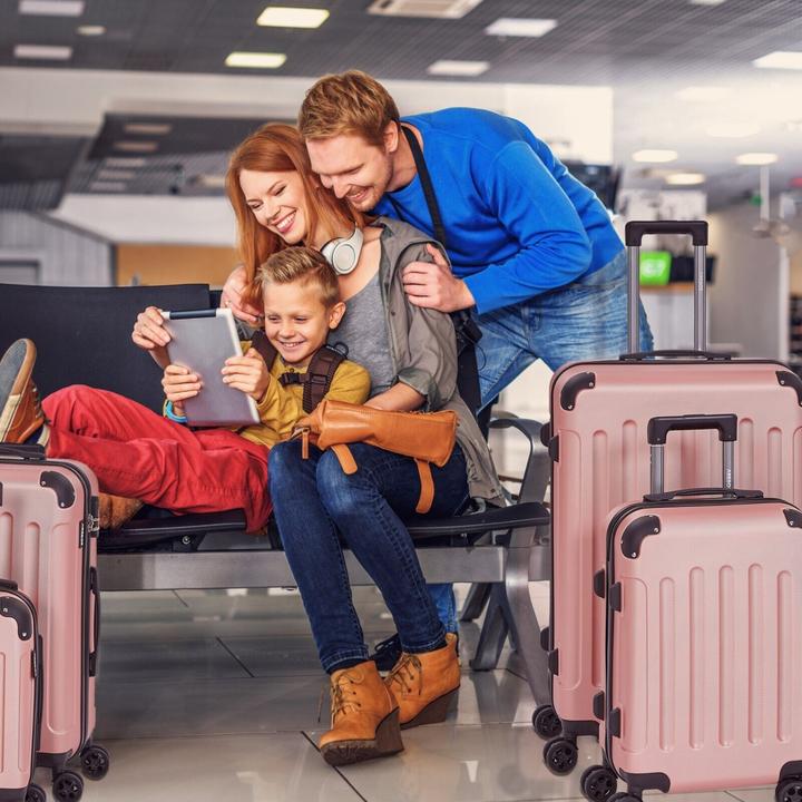 Produktbild Arebos Reisekoffer (94 l, Handgepäck (bis 50l), M (50 - 90l), L (90 - 115l), XL (ab 115l))
