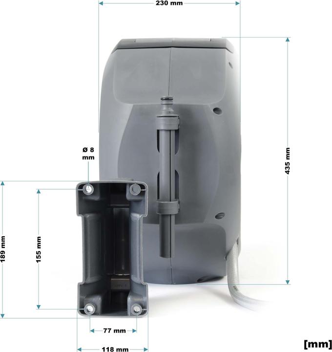 Actual product image XPOtool Hose box (30 m)