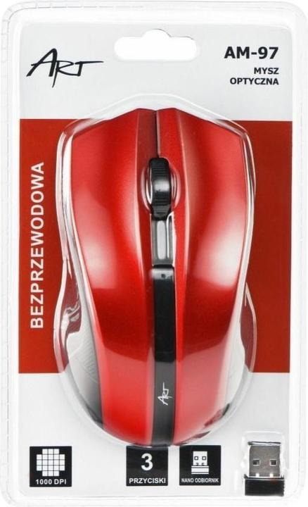 Immagine prodotto Art MY AM-97D mouse wireless-opti (Senza fili)