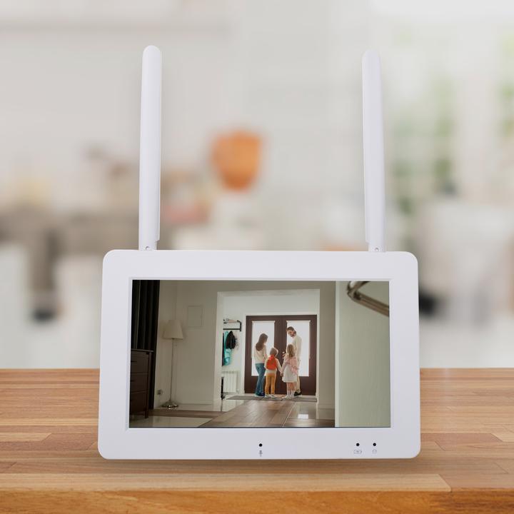 Produktbild Smartwares Überwachungskamera Set Kabelloses Kamerasystem, 1080P Full HD (1920 x 1080 Pixels)