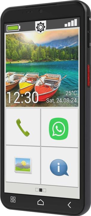 Actual product image Emporia Smart 6 Lite (128 GB, Black, 5.58", Single SIM, 50 Mpx, 4G)