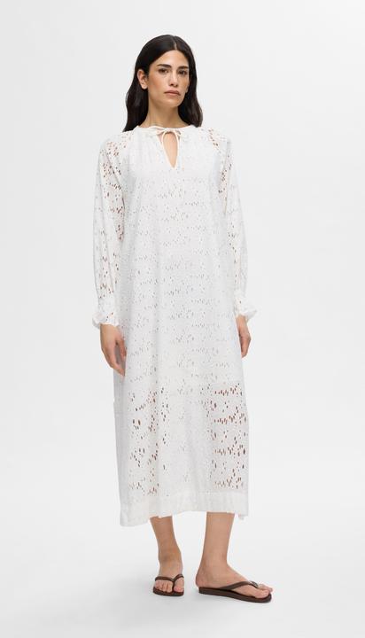 Produktbild Selected Femme Broderie Anglaise Midikleid (40)