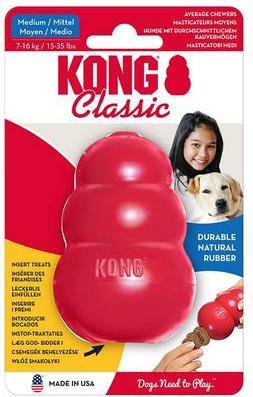 Actual product image KONG Classic (Retrieval, Dog food toy, Litter toy dog)