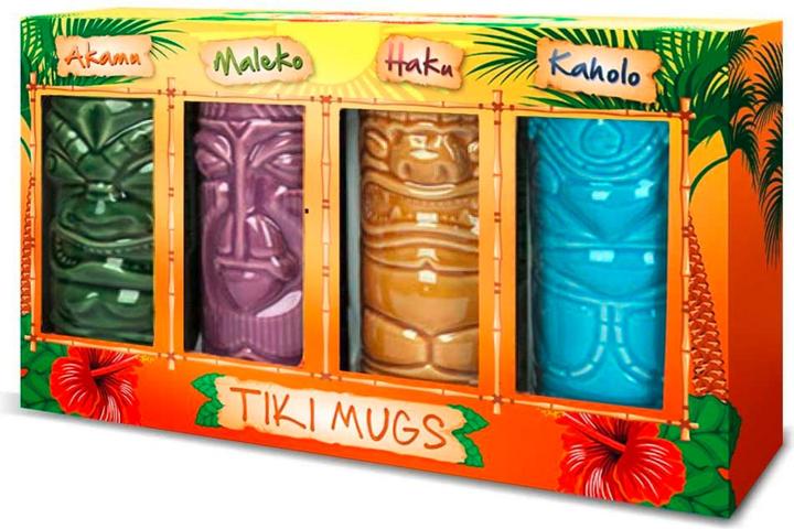 Produktbild TOP Tiki Becher (4 x, Tiki Gläser)
