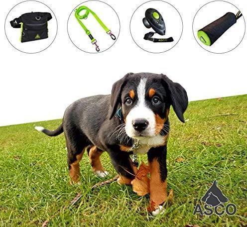Immagine prodotto Asco Sacchetto per cibo per cani con chiusura a scatto con una mano AC61TB, nero