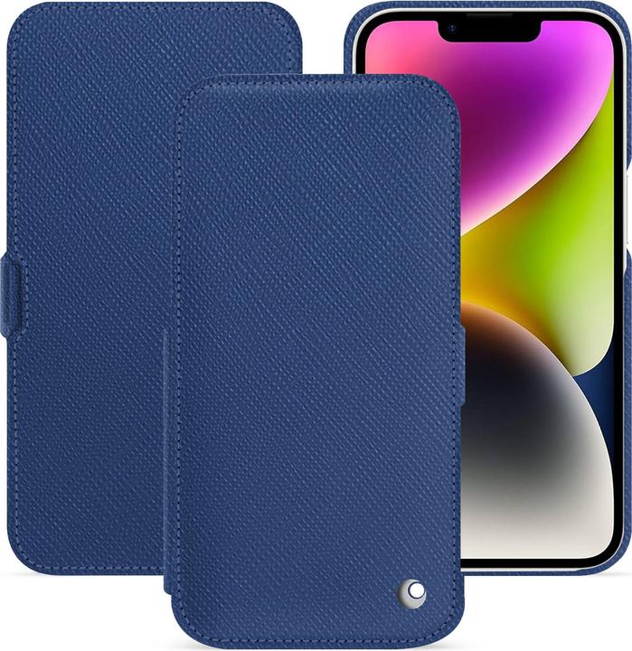 Noreve Horizontal leather flap shell (Apple iPhone 15 Plus)