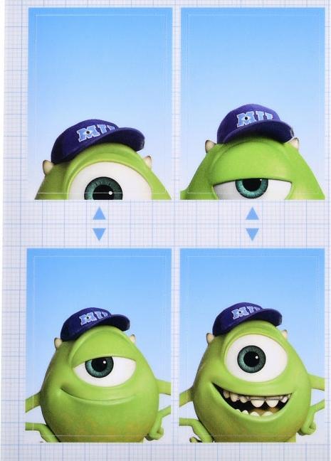 Immagine prodotto Disney Mike Fotoaufkleber Sticker Collection