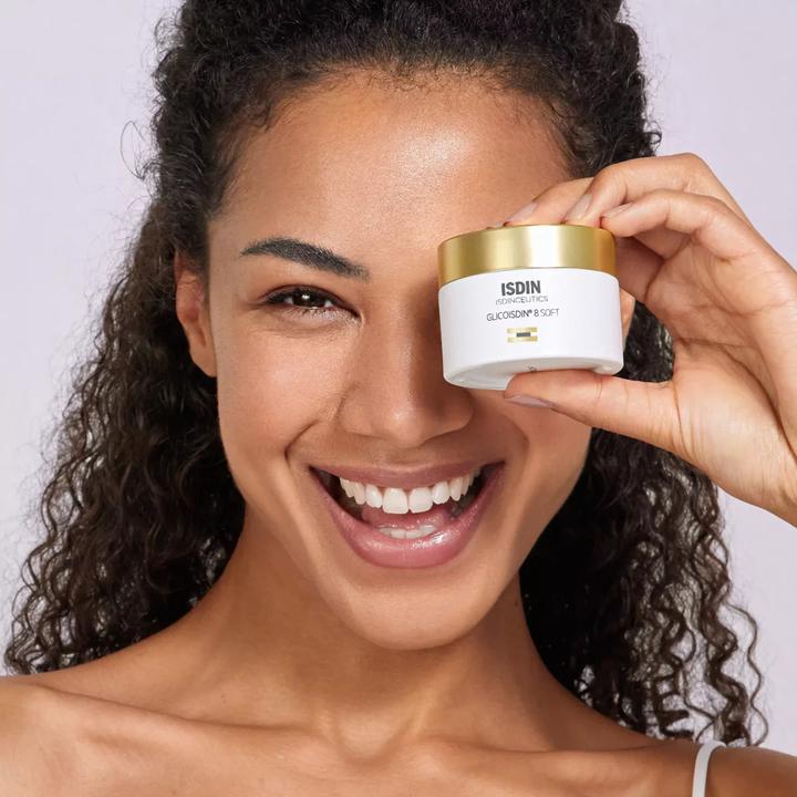 Produktbild Isdin Glicoisdin Antiaging Creme Peeling-Effekt 8 50ml (50 ml, Nachtcreme)