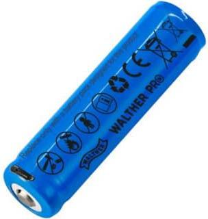 Walther Batterie Li-Ion ICR 18650 (2600 mAh) USB Charging Funktion (7 cm)